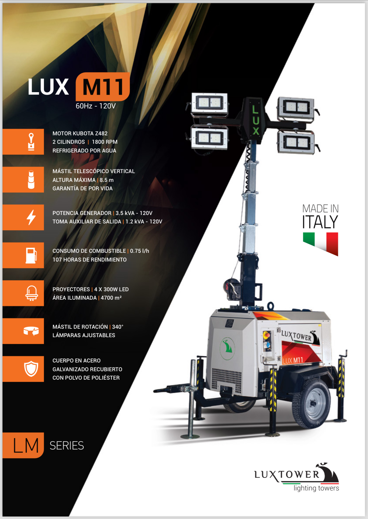 Torres de Iluminacion Lux Tower M11: imagen 2