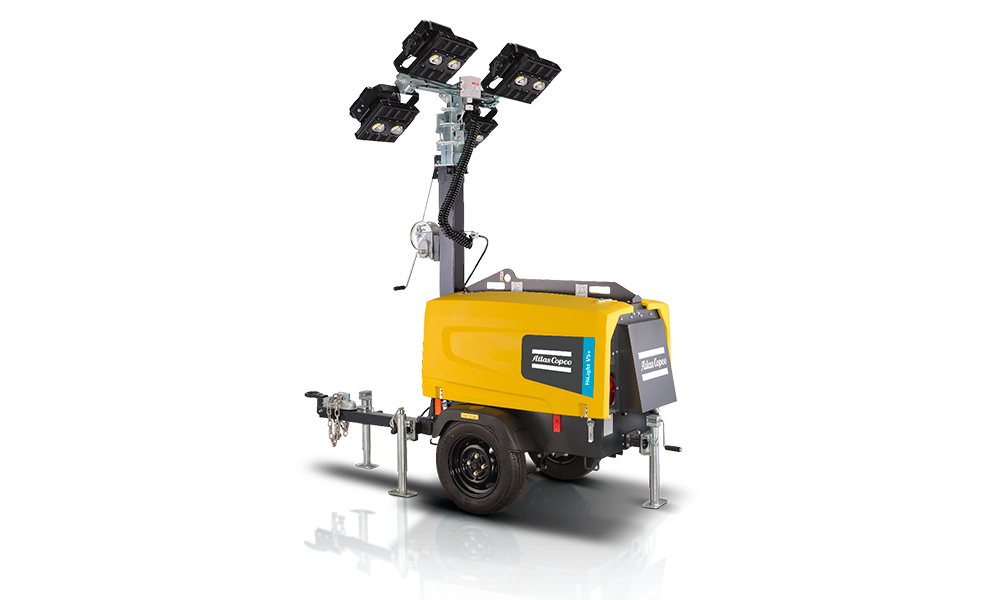 Torres de iluminacion Atlas copco  HiLight V5+